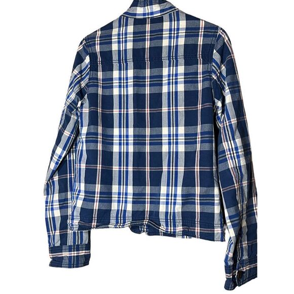 Abercrombie‎ & Fitch Kids Hamilton Plaid Jacket Size XL - Picture 8 of 8
